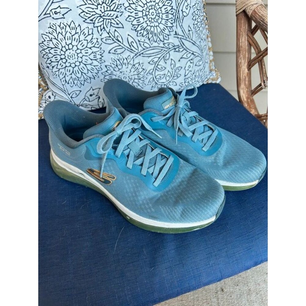 Skechers Slip-ins Blue Walking Sneakers Size 10